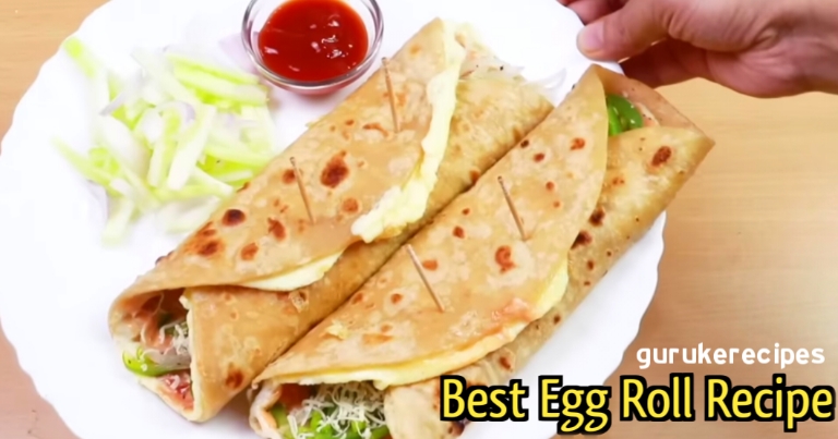Best egg roll recipe in hindi - एग पराठा रोल